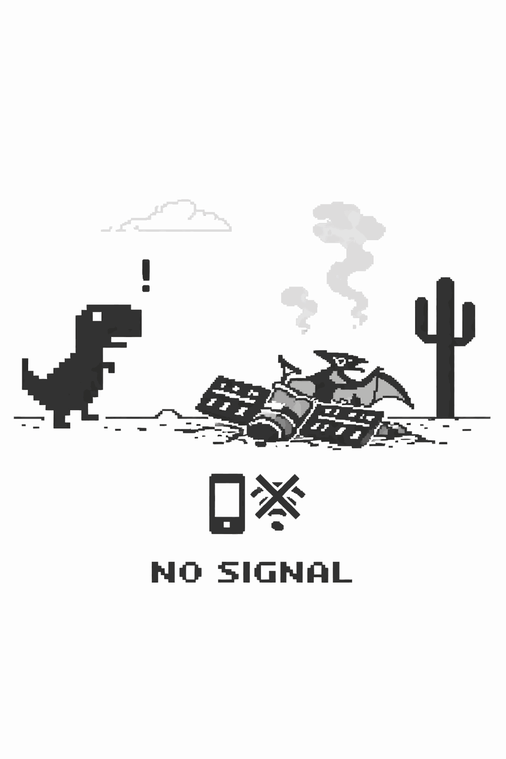 No signal dino